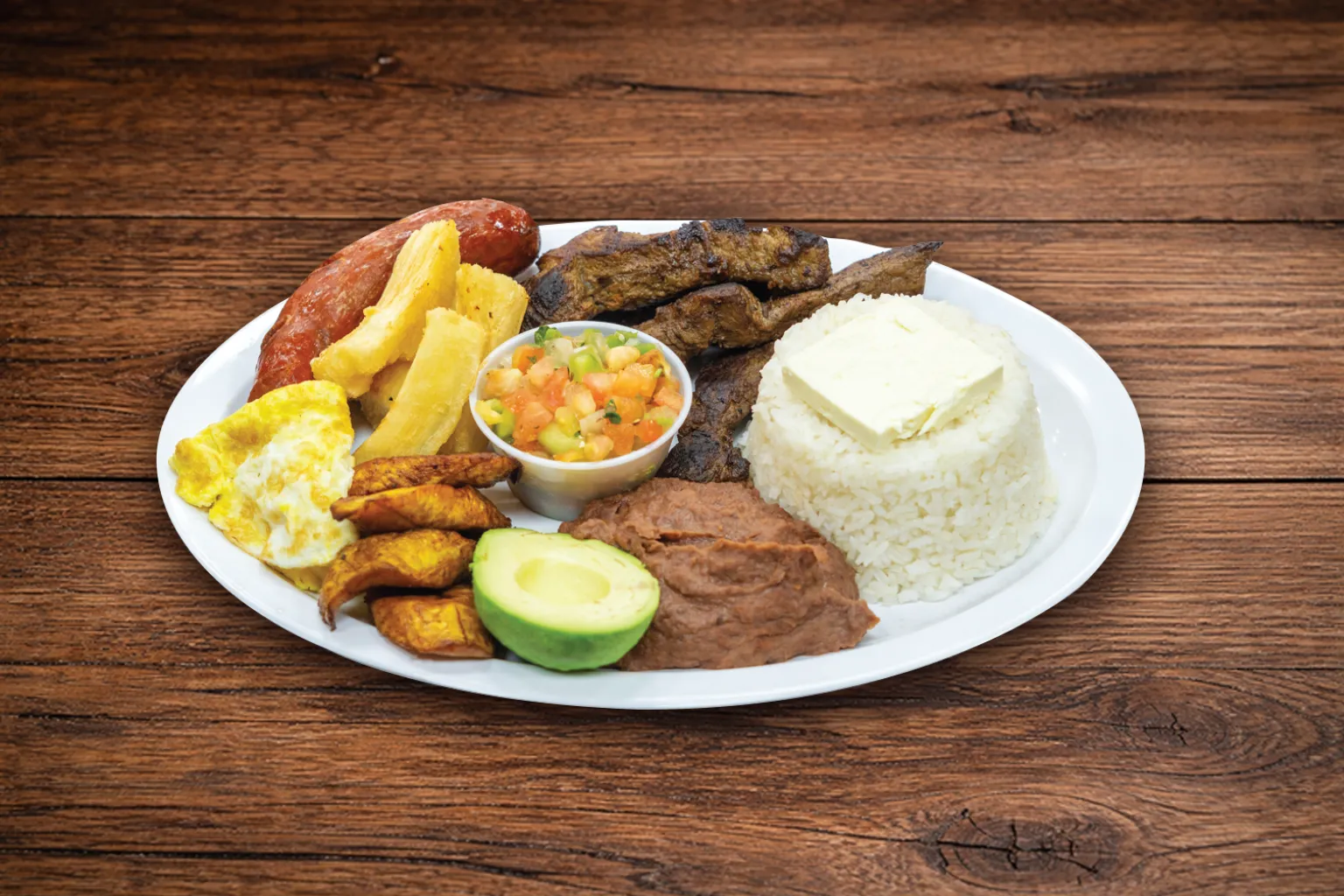 Bandeja típica hondureña — El Buen Sabor Hempstead NY